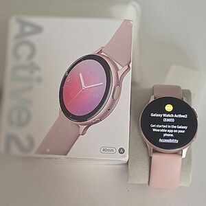 Samsung Galaxy Watch Active2 - Rose Gold 40mm Comes With Orginal Charger